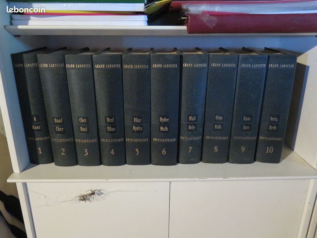 Grand Larousse Encyclopédique 1960, 10 volumes (image 1)