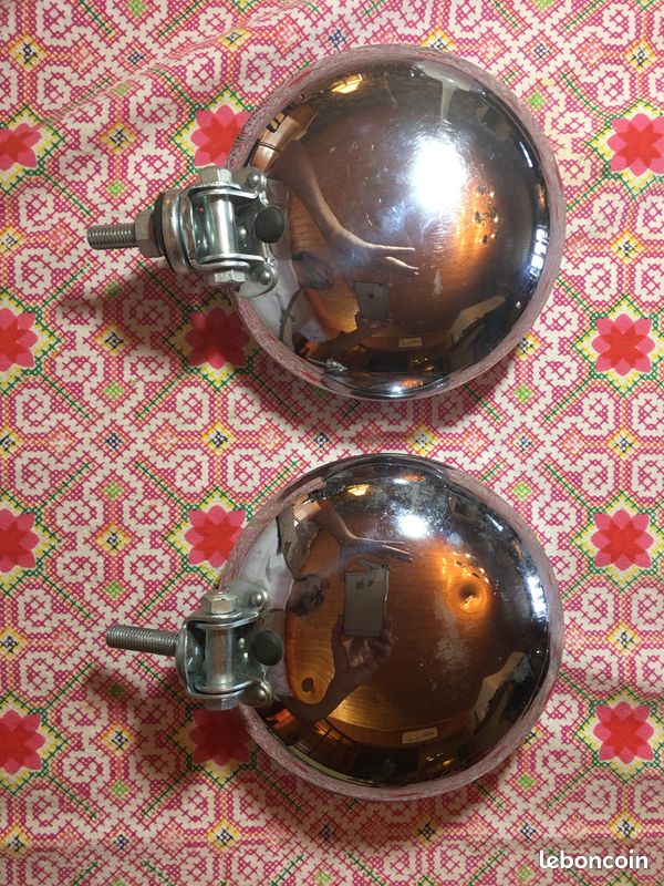 Lampe Antibrouillard Auxiliaire LUMAX F7 - Lentille Et Réflecteur, Neuf Ancien Stock