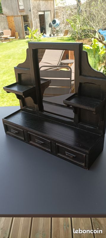 Meuble miroir avec 3 tiroirs / a suspendre (image 1)