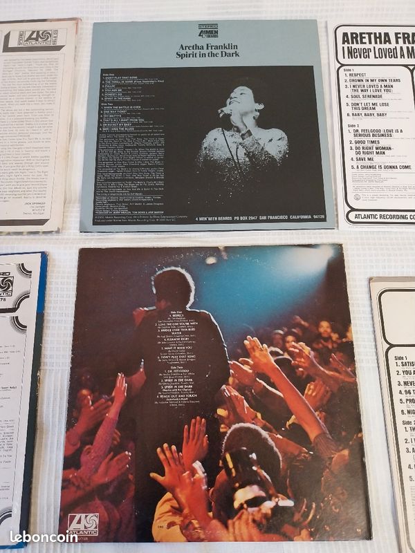 Lot de 7 vinyles Aretha Franklin (image 6)