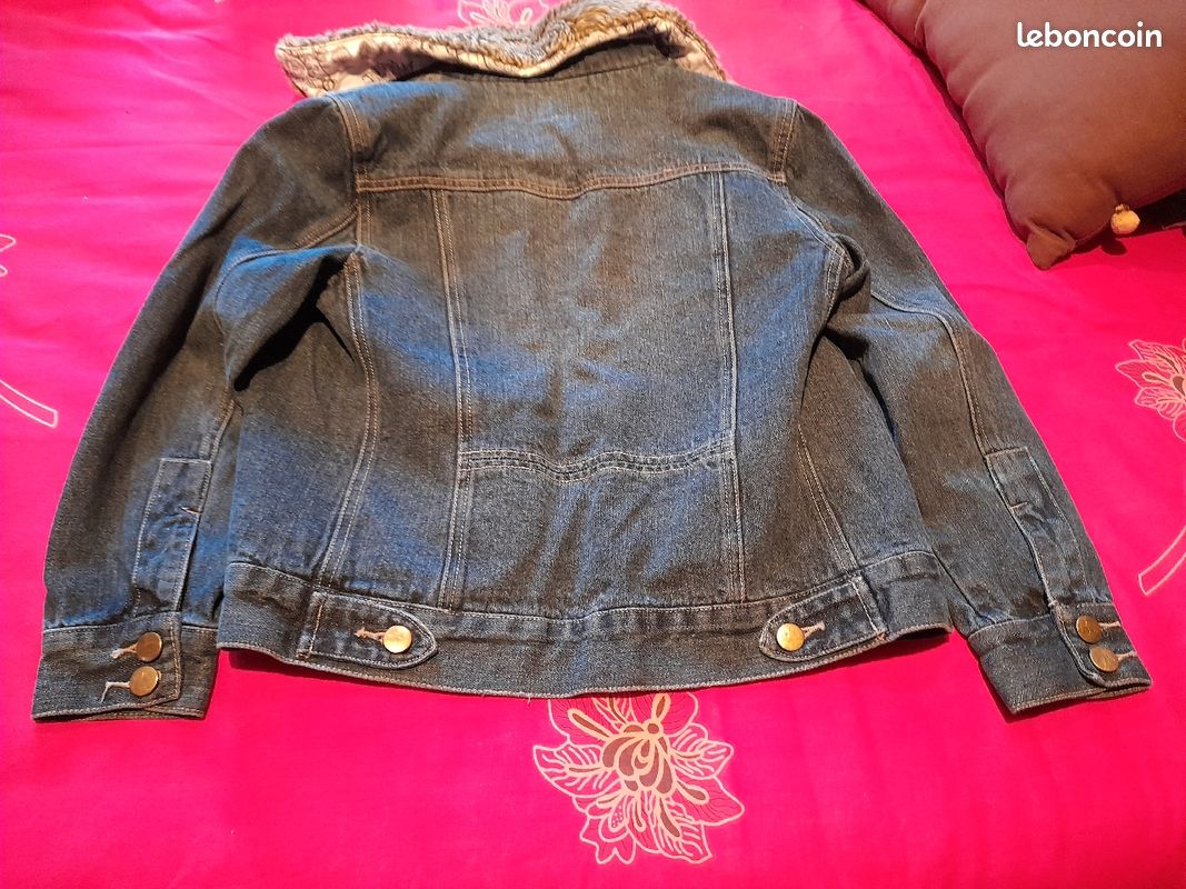 Veste en jean en 138cm (image 6)