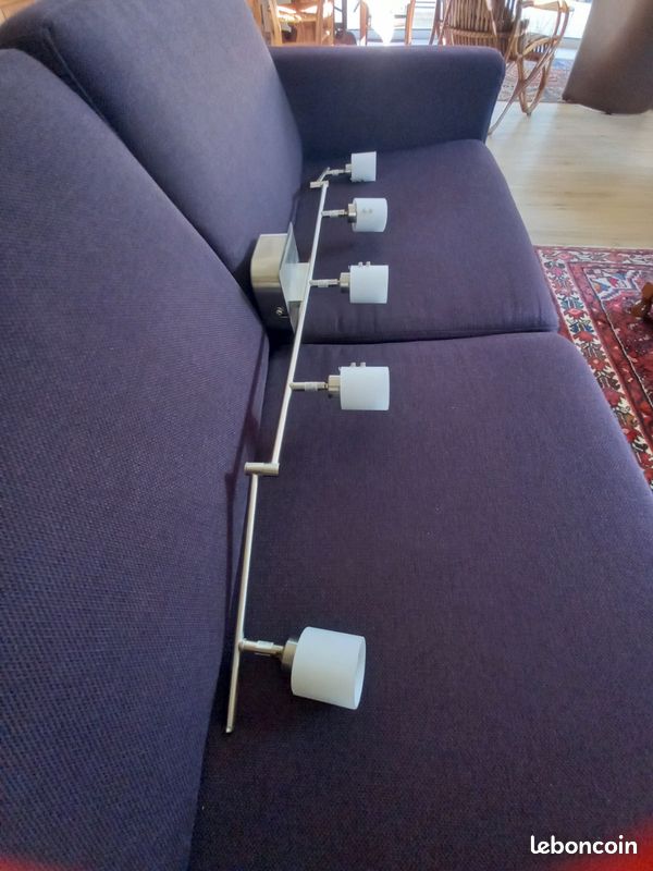 Luminaire rampe articulé 5 spots (image 5)