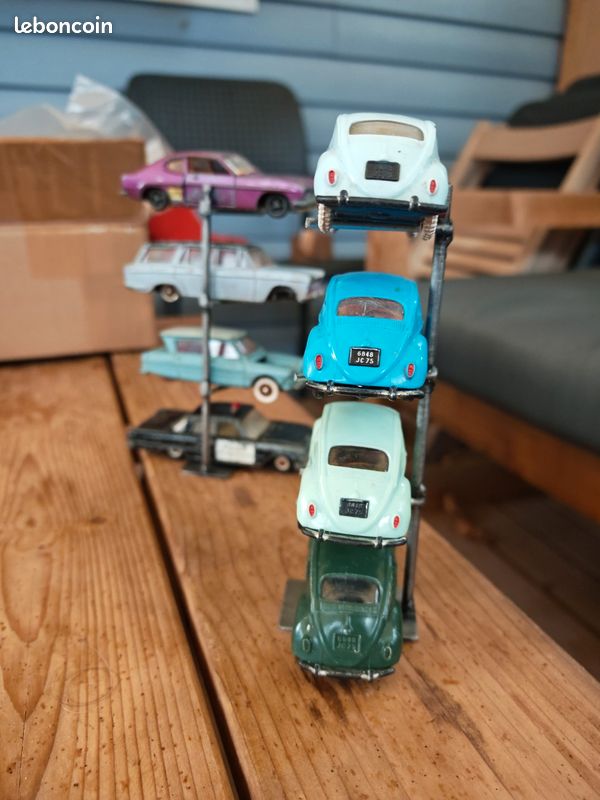 Garage Fauvel En Bois – Échelle 1/43 – Années 50 – Pour Dinky, Solido, Norev