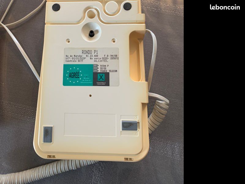 Téléphone filaire Rondo compatible avec box (image 4)