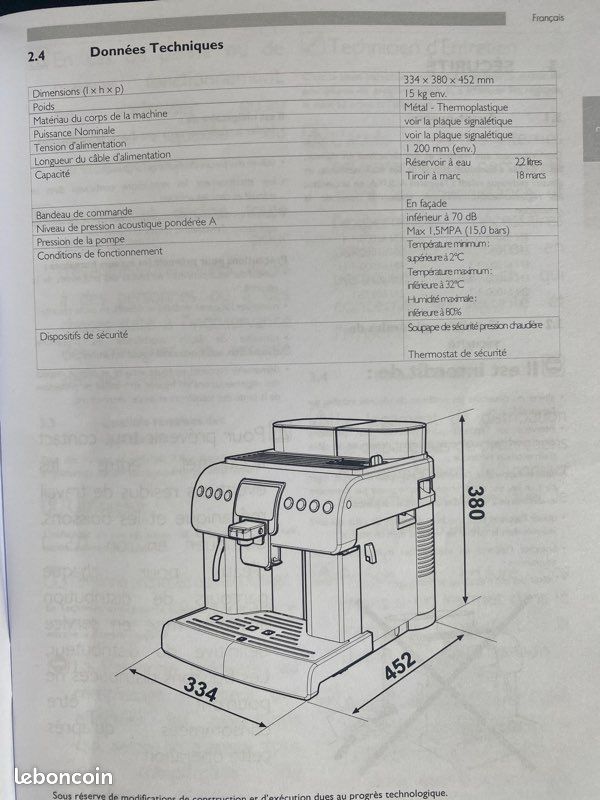 Saeco auLika focus (machine à grain) Électroménager