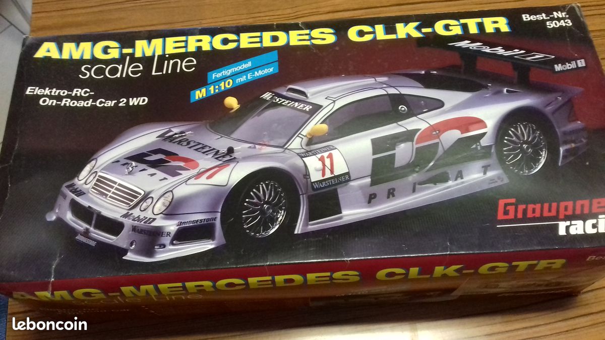 Mercedes CLK rc 1/10 graupner racing (image 1)