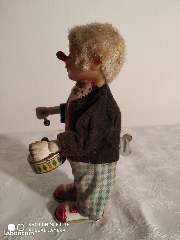 Ancien clown automate mécanique (image 3)