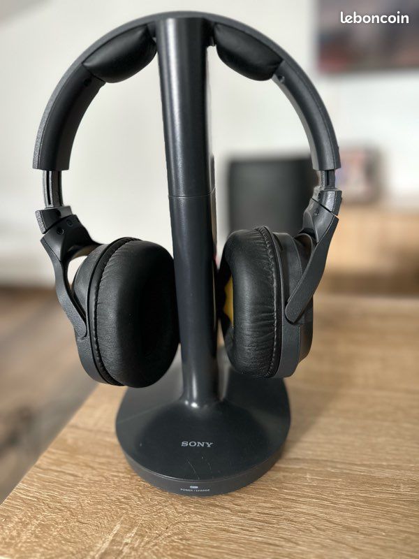 Casque Sony Mdr Rf895rk Sony RF Wireless Headphones MDR-RF895RK