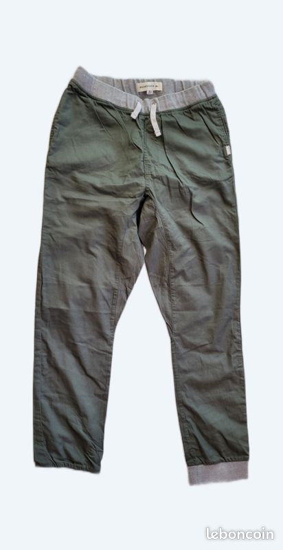 Pantalon QUICK SILVER 16 ans kaki et gris T2Y (image 1)