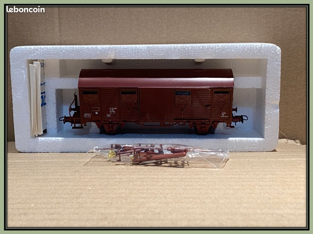 lot de 5 wagons tombereaux CFF de Roco, comme neufs (Gebraucht) in Le