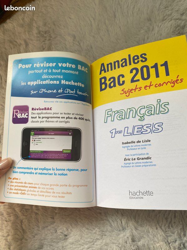 Annale bac 2011 français (image 3)