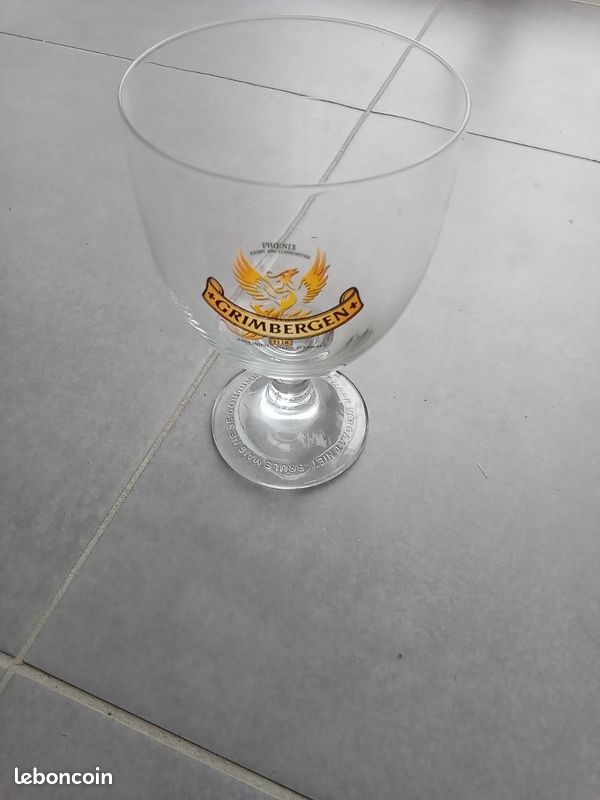 2 verres bière grimbergen 33cl (image 1)
