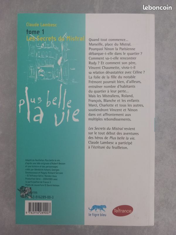 Plus belle la vie T01 Les Secrets du Mistral (image 2)