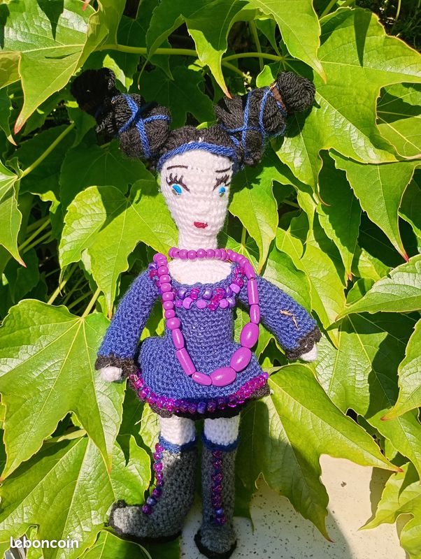 Poupée crochet exclusivement avec l'histoir AlenaSalich des poupées avec histoire (image 5)