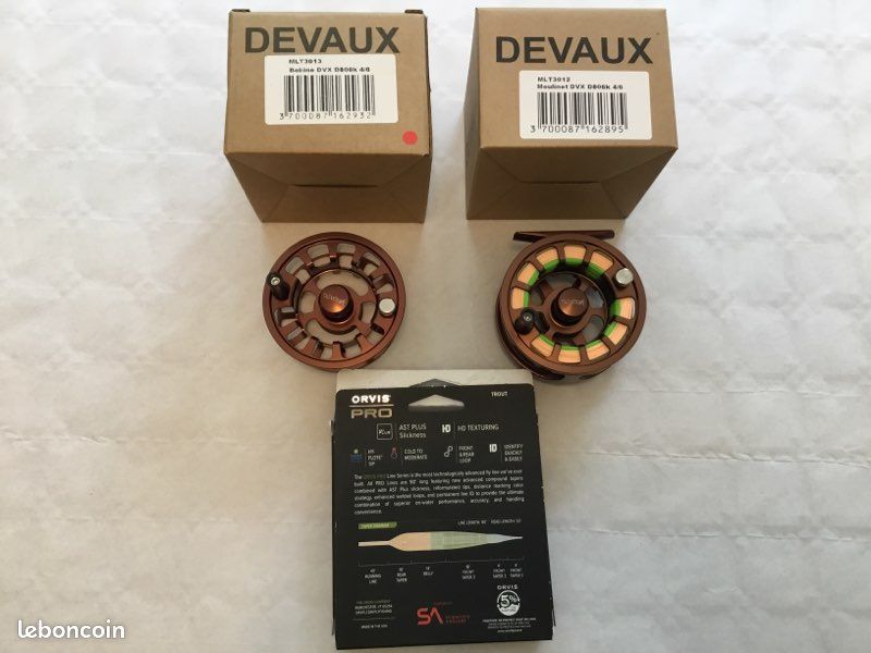 Moulinet De Pêche à La Mouche Orvis – Modèle De Base, Fabrication US, Argent