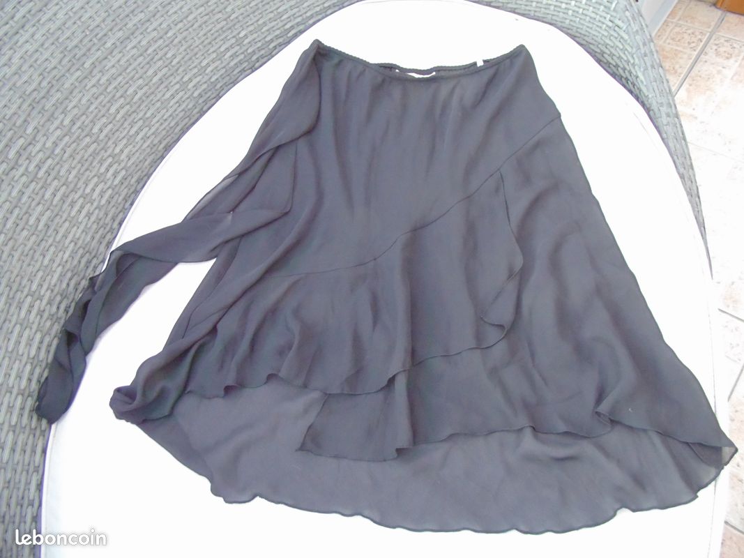 Jupe Crayon Beige Pour Femme - Taille 46/48 - Occasion En Très Bon état