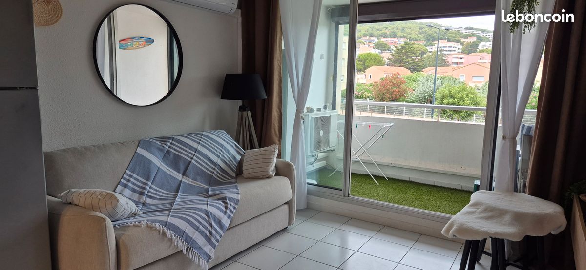 Appartement 1 pièce 28 m² · à Sète · 28 m² · 510 €/mois