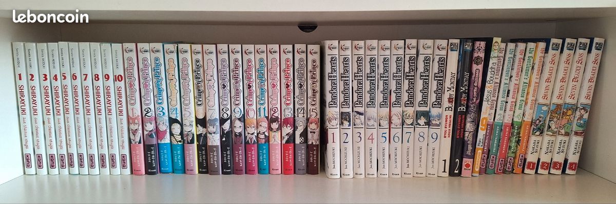 Mangas Shirayuki - CrimsOnPrince - PandoraHearts - Seven Deadly Sins (image 1)