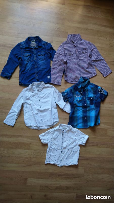 Chemises 5 ans (image 1)
