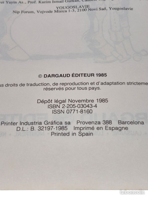 BB Lucky Luke E.O. De 1985. La Fiancée de Lucky Luke (image 4)
