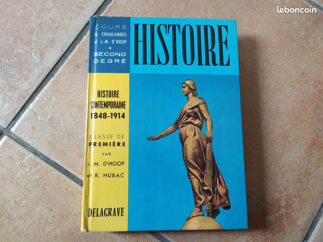 Histoire contemporaine classe de première Delagrave 1961 (image 1)