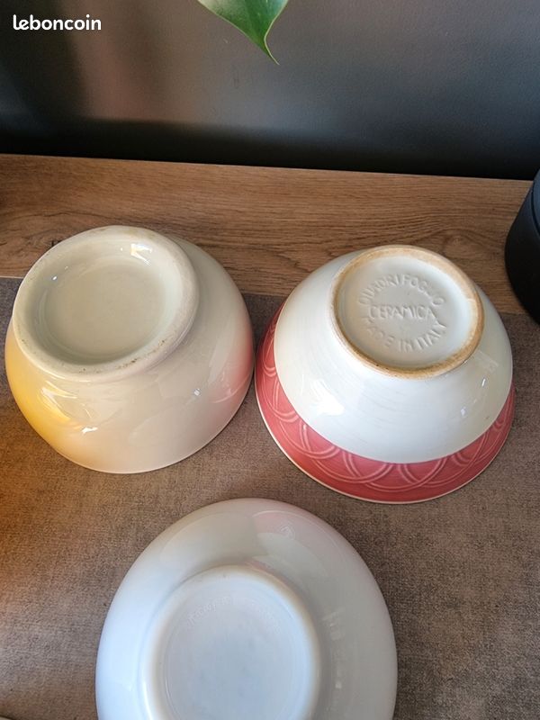 Lot de 7 bols vintage dépareillés - Arts de la table