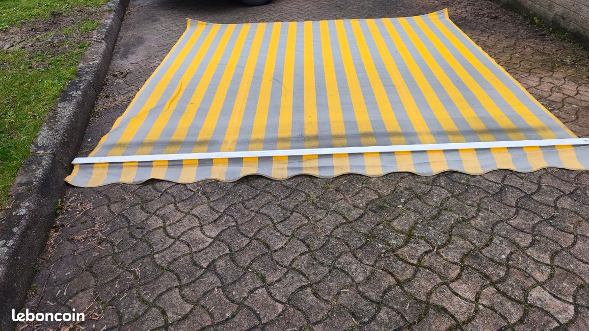 Toile de remplacement pour store banne L 2.95 x l 2.85 m - (image 4)