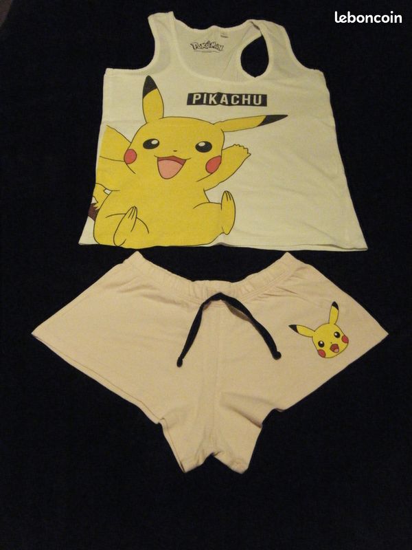 Pyjama Set Pyjama Pikachu Undiz Pyjama Femme Pokémon S Vêtements