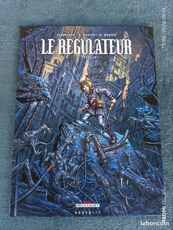 BD EO Le régulateur tome 5. Cordelia (image 1)