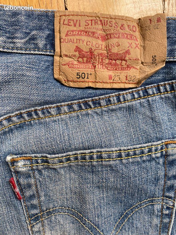 Jean Levis 501 Used Taille 29/32 tres bon état (image 4)