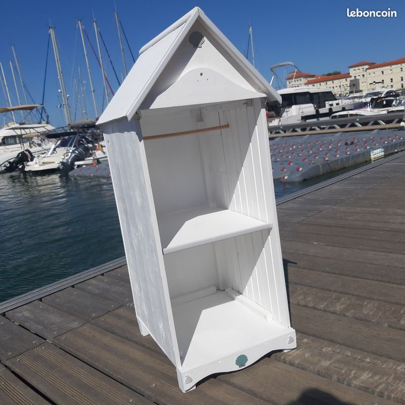 Petit meuble cabine de plage très decoratif (image 1)