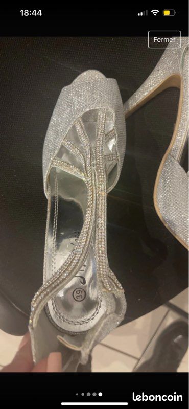Escarpins/chaussures taille 39 (image 3)