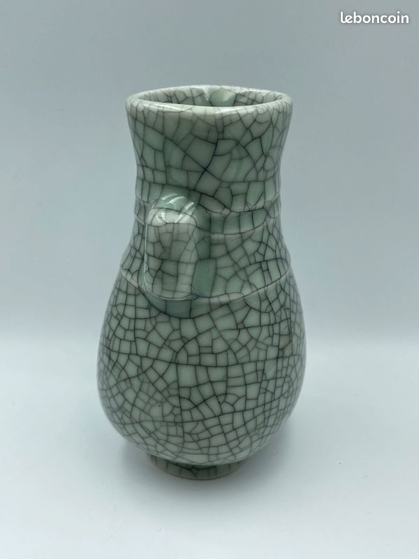 Vase Asiatique Celadon (image 2)