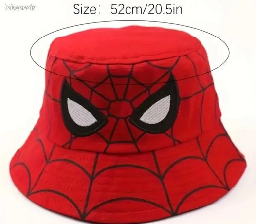 Casquette Spider-Man Marvel - Taille Enfant 7 Ans - Occasion Très Bon état - Nom Sur étiquette