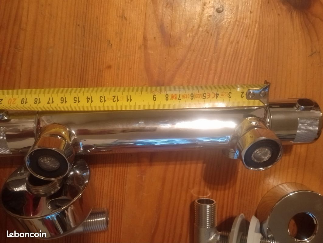 Mitigeur thermostatique Kinedo entre axe 180 mm (image 6)
