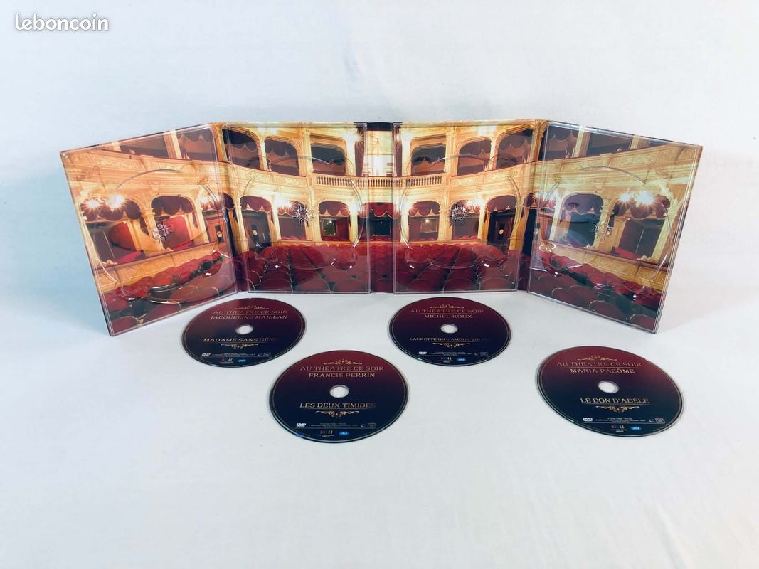 Coffret Au Théâtre ce Soir DVD FR Complet Très bon état (image 1)