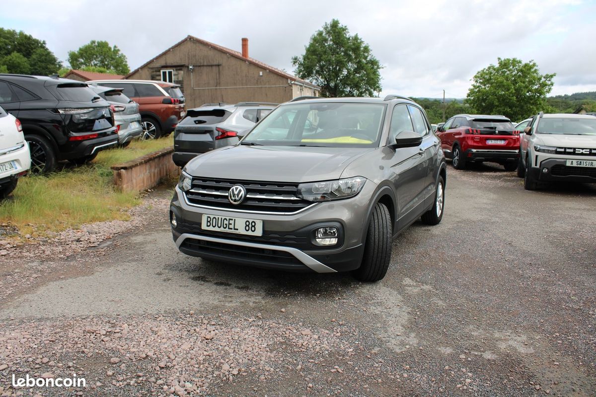 Volkswagen T-CROSS 1L6 TDI DSG LOUNGE BUSINESS DIESEL BOITE AUTO GRAND GPS 3D RÉGULATEUR ADAPTATIF (image 4)