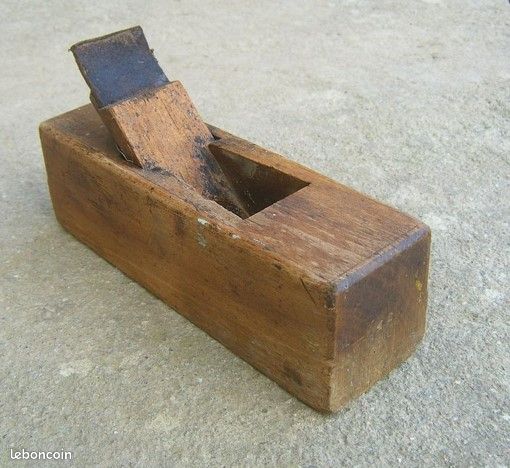 Lot De 2 Rabots Anciens D'atelier – État Très Satisfaisant – Outils Vintage