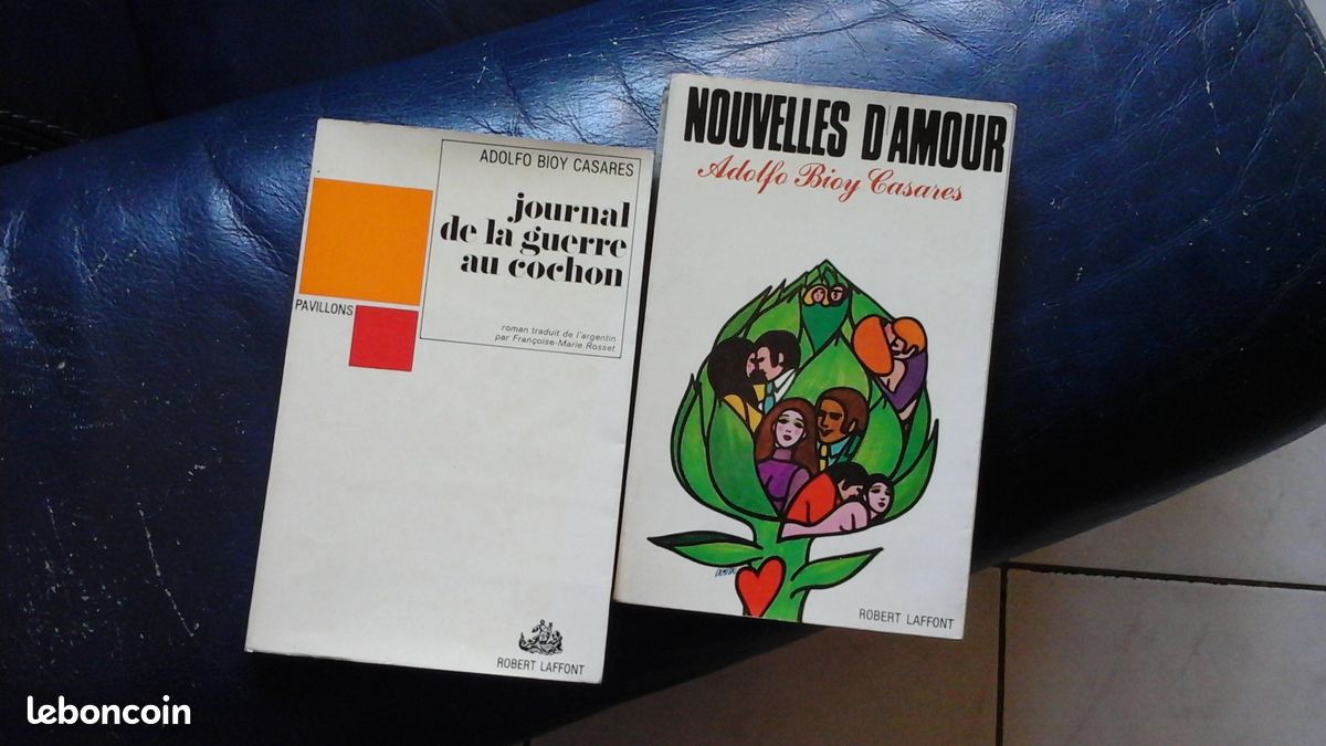 Adolfo bioy casares lot de 2 romans litterature (image 1)