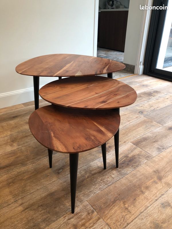 Tables gigognes bois (image 4)