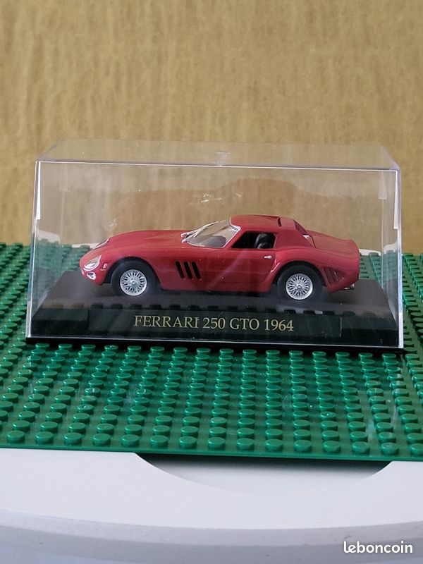 Miniature Ferrari 250 GTO 1964 Pourpre – GUILOY 1/18, Zamac, Collection Rare