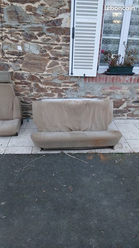 Sièges Renault 5 GTL d’origine + banquette arrière – À restaurer (image 2)