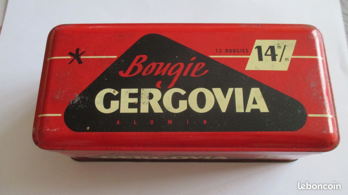 Bougie chiffre d'anniversaire rouge 5cm