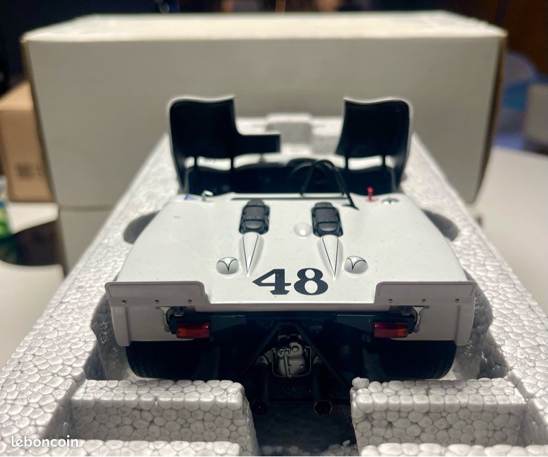 Miniature 1/18 auto art Porsche muséum Porsche 908/02 sebring 1970 Steve mcqueen N 48 (image 7)