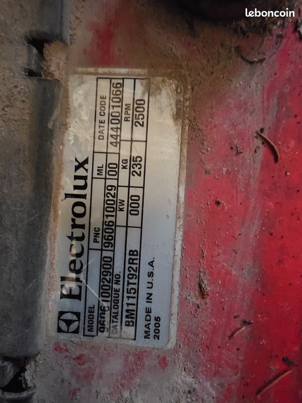 Tracteur tondeuse Electrolux 2005 (image 3)