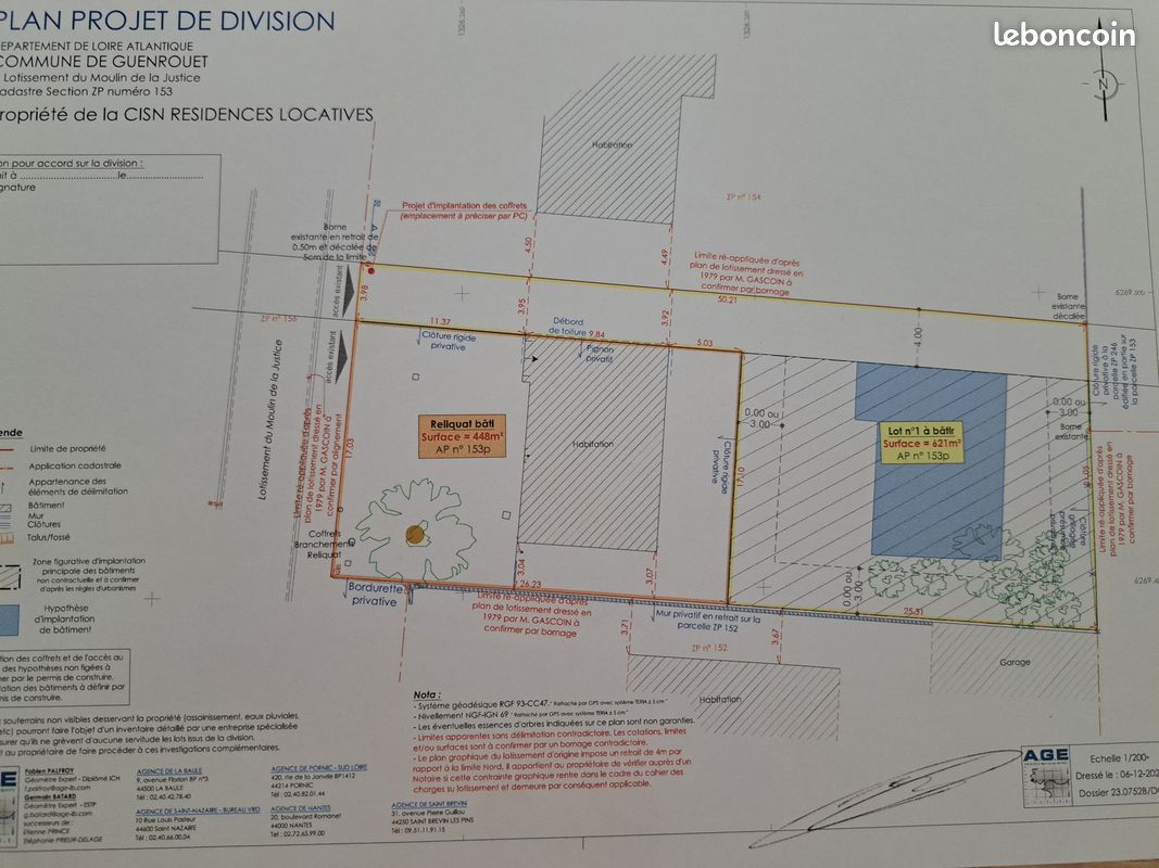 Terrain 621 m² · à Guenrouet · 621 m² · 45 000 €