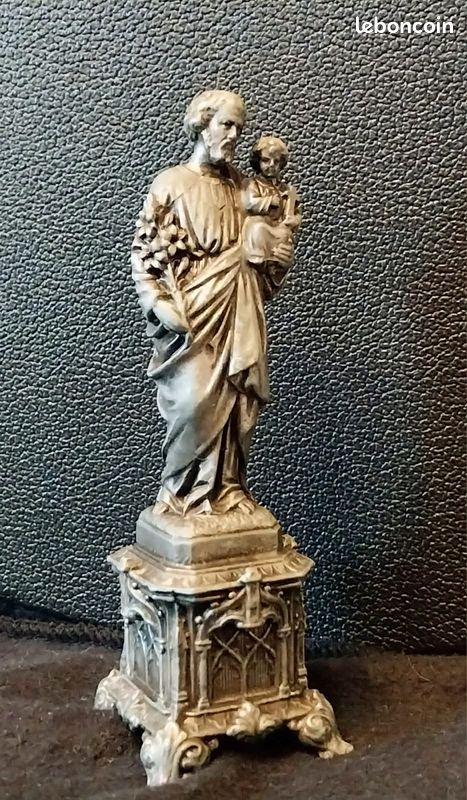 Statue Saint Joseph - 12 cm | La Boutique des Chrétiens