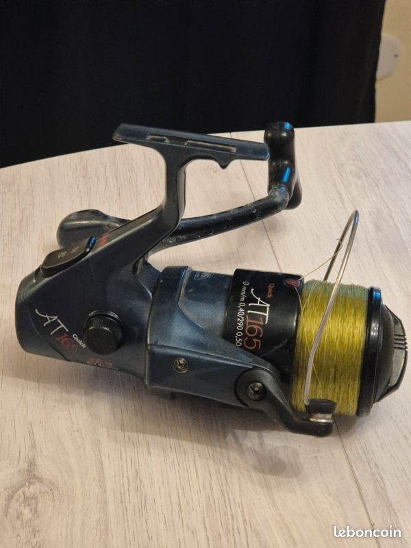 Moulinet De Pêche DAM Quick BX40 - Graphite, Pour Gaucher, Ratio 5.25:1 - Neuf Dans Sa Boîte, Made In Germany