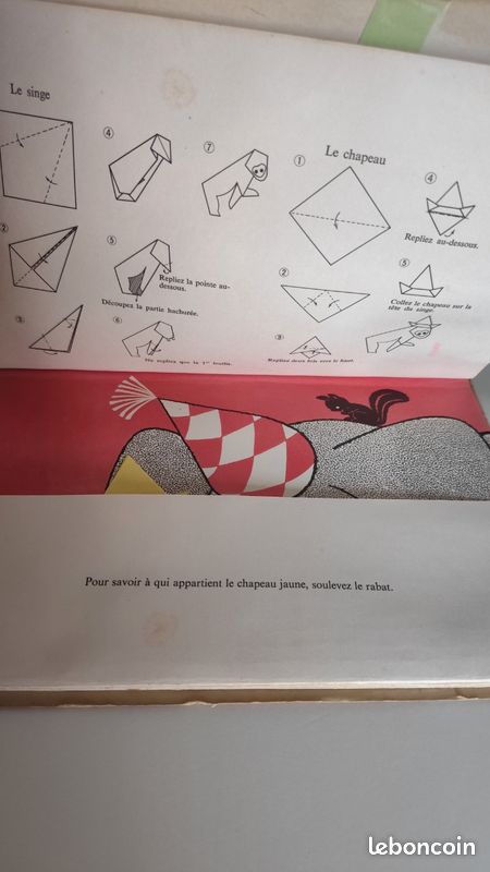 Livre origamis vintage 1971 (image 2)