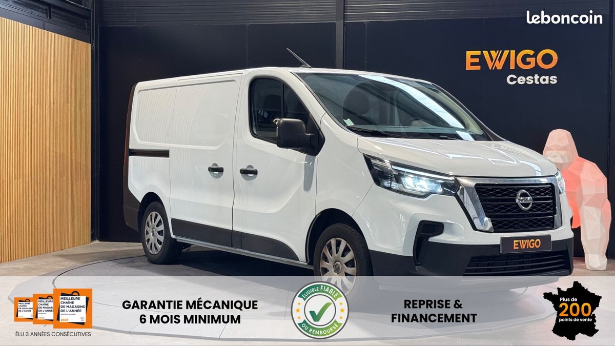 NISSAN PRIMASTAR 2.0 DCI 130 3000 L1H1 COURT PC-TN ACENTA - TVA RECUPERABLE - CAMERA ARRIERE - ATTELAGe (image 1)